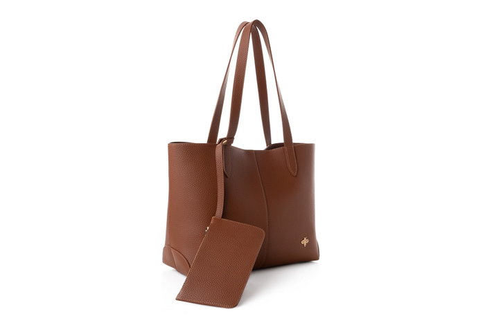 Lucky Bees Bolso Tote Tan Lucky Bees Bolso Tote Tan